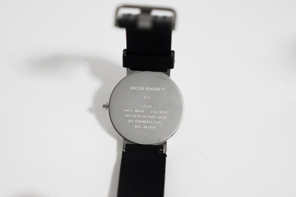 JACOB JENSEN 腕時計 Clear 412 の電池交換の流れ | a2tk
